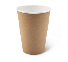 Стакан бумажный 250мл D80 260гр/м2 КРАФТ (уп1000шт)