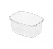 Контейнер У-Ю прям 500мл ДНО+КРЫШКА 138*102*121 (100/1000)