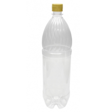 ПЭТ бутылка 1,5л б/ц прозр + КРЫШКА комплект