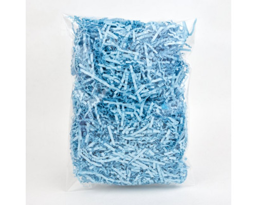 Бумажный наполнитель 50гр голубой пастель купить в Новосибирске в Упакофф