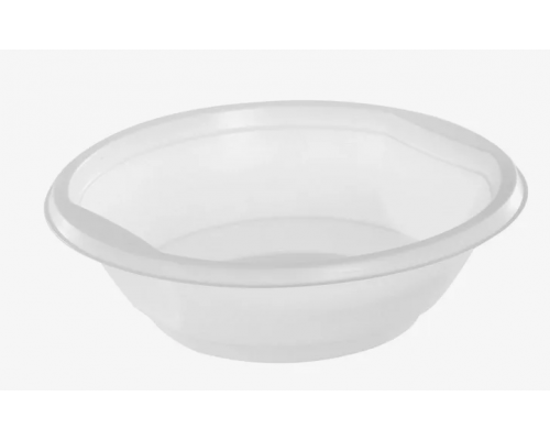 Миска пластиковая 500мл Полимерпласт суповая (уп50/1600) купить в Новосибирске в Упакофф