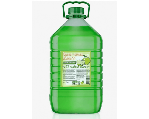 Жидкое мыло 5л VITA ПЭТ в ассортимете купить в Новосибирске в Упакофф