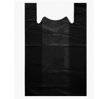 Майка ПНД 30+16*58 22мкм НУЛЕВКА черный уп 50 шт (пак 1000) Союз-Пакет