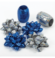 Набор для декора и подарков 4 банта + 2 ленты цвет в ассортименте