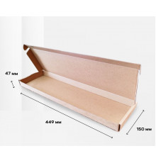 Коробка картонная самосборная 449*150*47мм СП НСК