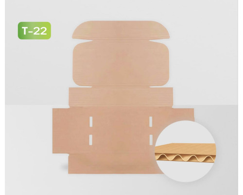 Коробка картонная самосборная 449*150*47мм СП НСК купить в Новосибирске в Упакофф