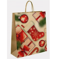 Пакет подарочный 26*13*32 НОВЫЙ ГОД в ассортименте