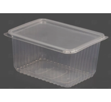 Контейнер У-Ю 1500мл ДНО+КРЫШКА 186*132*98 (100/500)