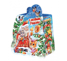 Коробка НГ Новогодний лес 800гр