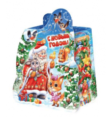 Коробка НГ Новогодний лес 800гр