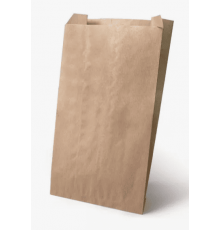 Пакет бумажный 350*200*90 б/п крафт (100/700шт)