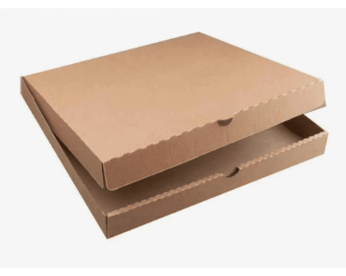 Коробка для пиццы 395*395*45 БУРАЯ