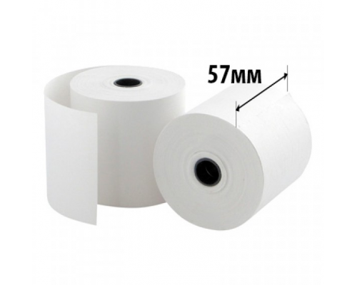 Чековая лента 57*12 /25м (кор 208шт)