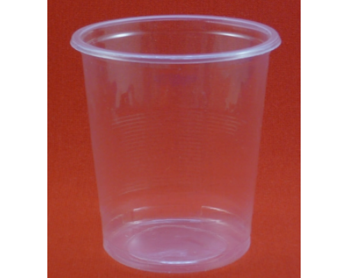 Стакан 500мл прозрачный МОПС Бочка (кор1300)