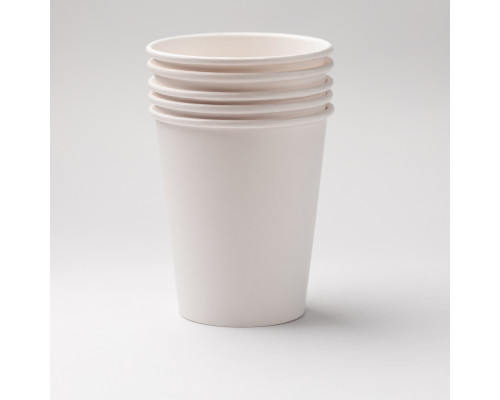 Стакан бумажный 350мл D90 280гр/м2 белый (уп1000шт)