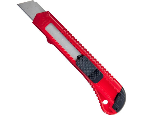 Нож канцелярский 18мм с фиксатором