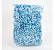 Бумажный наполнитель 50гр голубой пастель