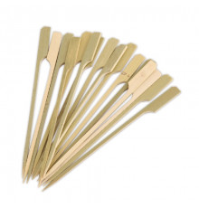 Пика для канапе 18см Гольф бамбук 100шт