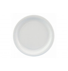 Тарелка картонная 170мм белая (уп100/1000)