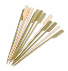 Пика для канапе 9см Гольф бамбук 100шт