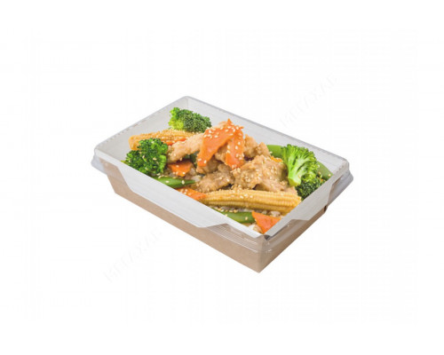 Салатник ECO OpSalad 1000мл Белый 220x160x55мм (уп50/кор150)