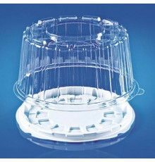 Контейнер для торта ПР-Т-165 Дно+Крышка ИП-215Н (уп 280)