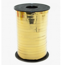 Лента декоративная 0,5см 250м металл Золото МУЛЬТИПАК