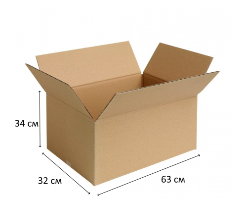 Коробка картонная 630*320*340 Т23С №18