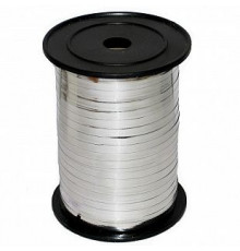 Лента декоративная 0,5см 250м Серебро металл ГИДРОПЛАСТ