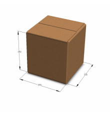 Коробка картонная 200*200*200 Т22С