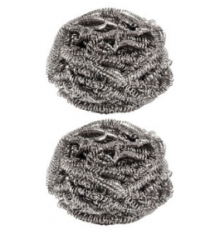 Губка для посуды металлическая спиралька (1шт/уп)