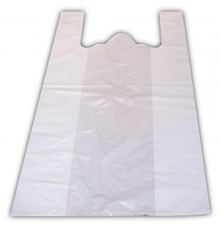 Майка ПНД 28+14*50 14мкм НУЛЕВКА белая уп 100шт (пак 1000)