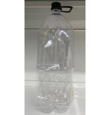 ПЭТ бутылка 3л прозр горло 28мм + ручка и пробка 28мм КОМПЛЕКТ