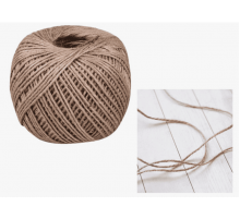 Шпагат джутовый 165м d-1,5мм 1200 текс