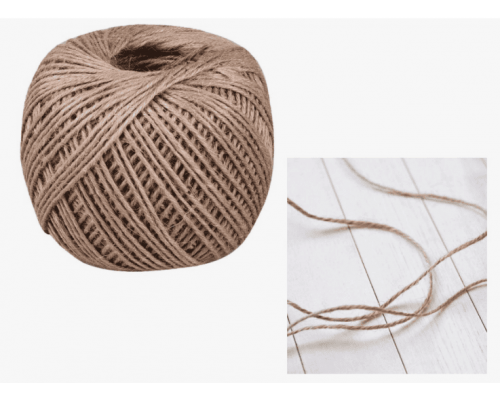 Шпагат джутовый 165м d-1,5мм 1200 текс