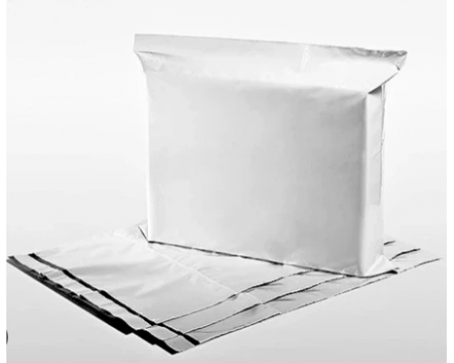 Пакет курьерский белый 400*500+40мм 50мкм без кармана (уп500шт)