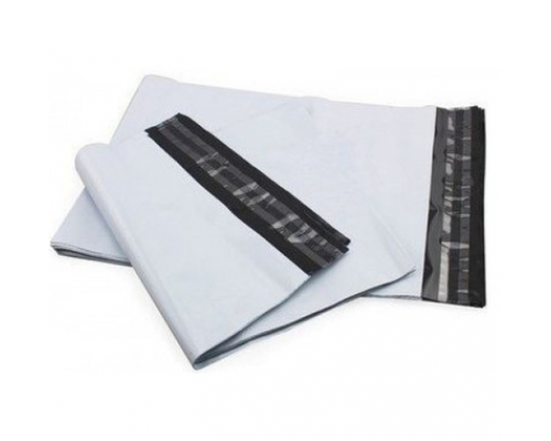 Пакет курьерский белый 150*210+40мм 50мкм без кармана (уп500шт)