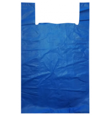 Майка ПНД 44*64 20мкм НУЛЕВКА синяя уп100шт (500)