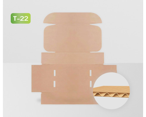 Коробка картонная самосборная 220*140*50мм СП ЧЛБ НСК