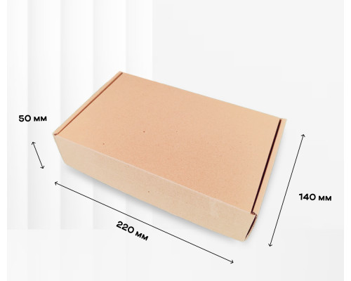 Коробка картонная самосборная 220*140*50мм СП ЧЛБ НСК