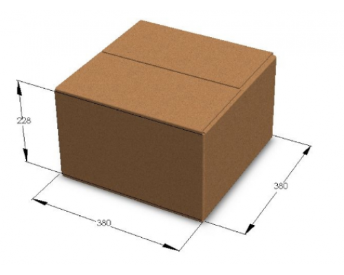 Коробка картонная 380*380*228 Т23 №21