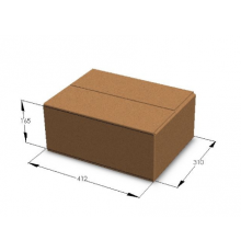 Коробка картонная 412*310*165 Т23 №52