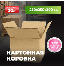 Коробка картонная 250*250*200 Т22