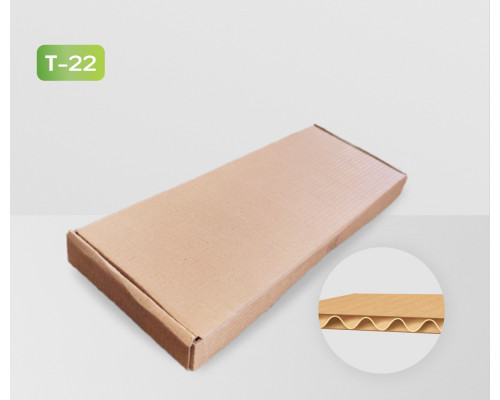 Коробка картонная самосборная 260*100*20мм СП УФА НСК