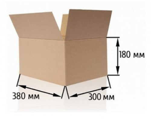 Коробка картонная 380*300*180 Т-23 №36