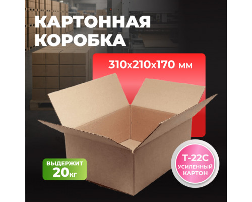 Коробка картонная 310*210*170 Т22С
