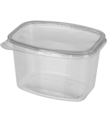 Контейнер 750мл У-Ю прозр ДНО+КРЫШКА 138*102*80