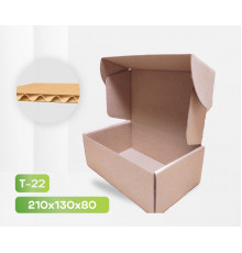 Коробка картонная самосборная 210*130*80мм СП НСК