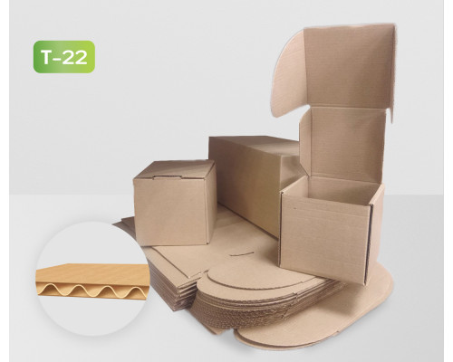 Коробка картонная самосборная 80*80*80мм СП НСК ЧЛБ