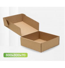 Коробка картонная самосборная 300*300*70мм СП НСК